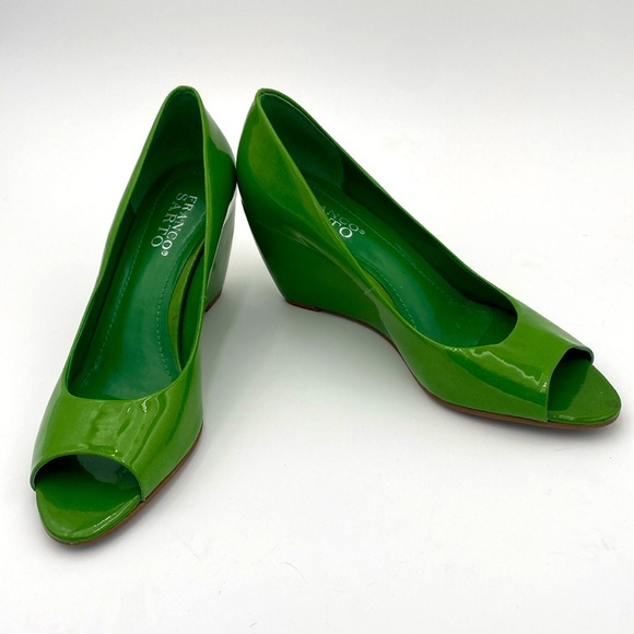 KELLY GREEN WEDGES by Franco Sarto - Picture 9 of 11